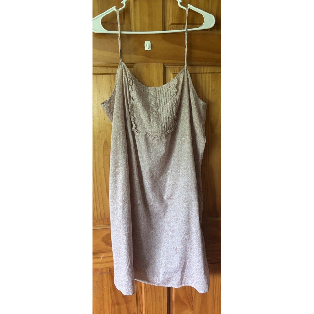 Haven Well Within Organic True Corton Floral Pintuck Chemise Pink Size XL